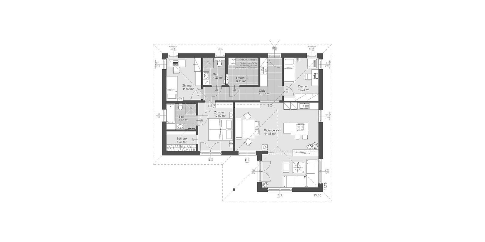 Bungalow Grundrisse bis 120 qm