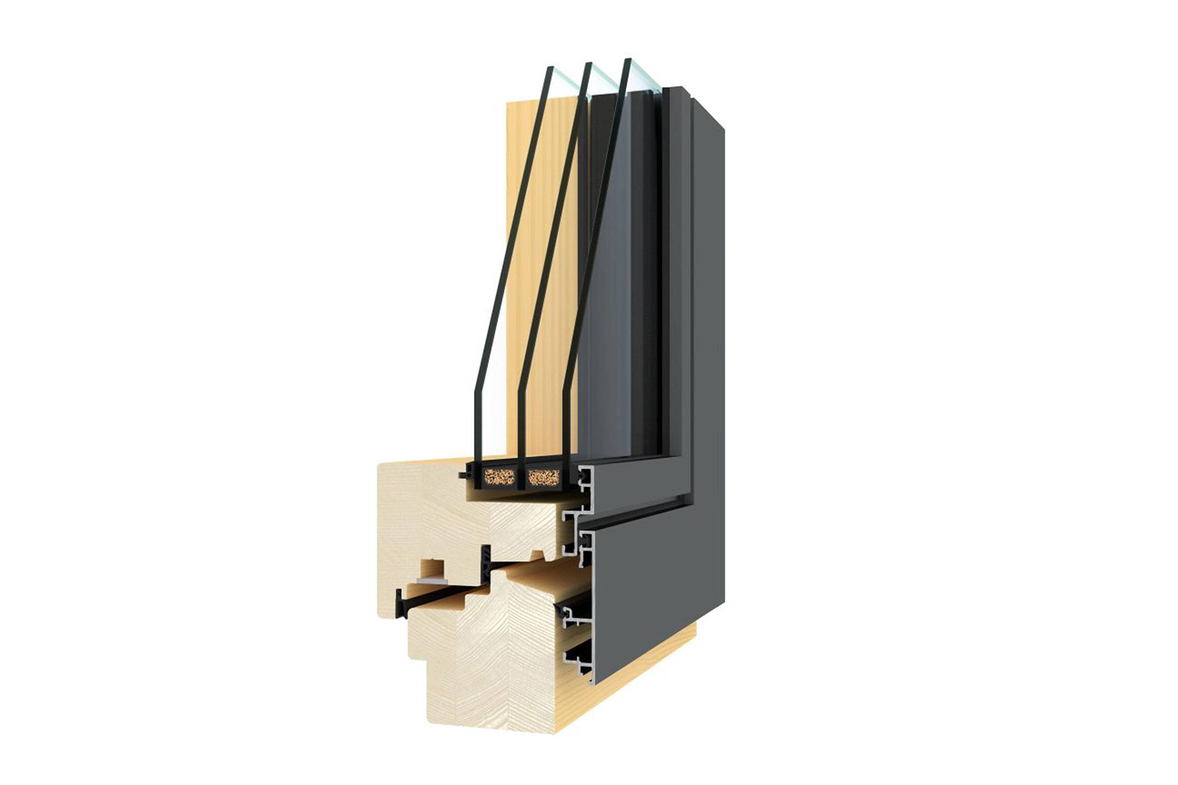 Holz-Alu Fenster Stratos Classic
